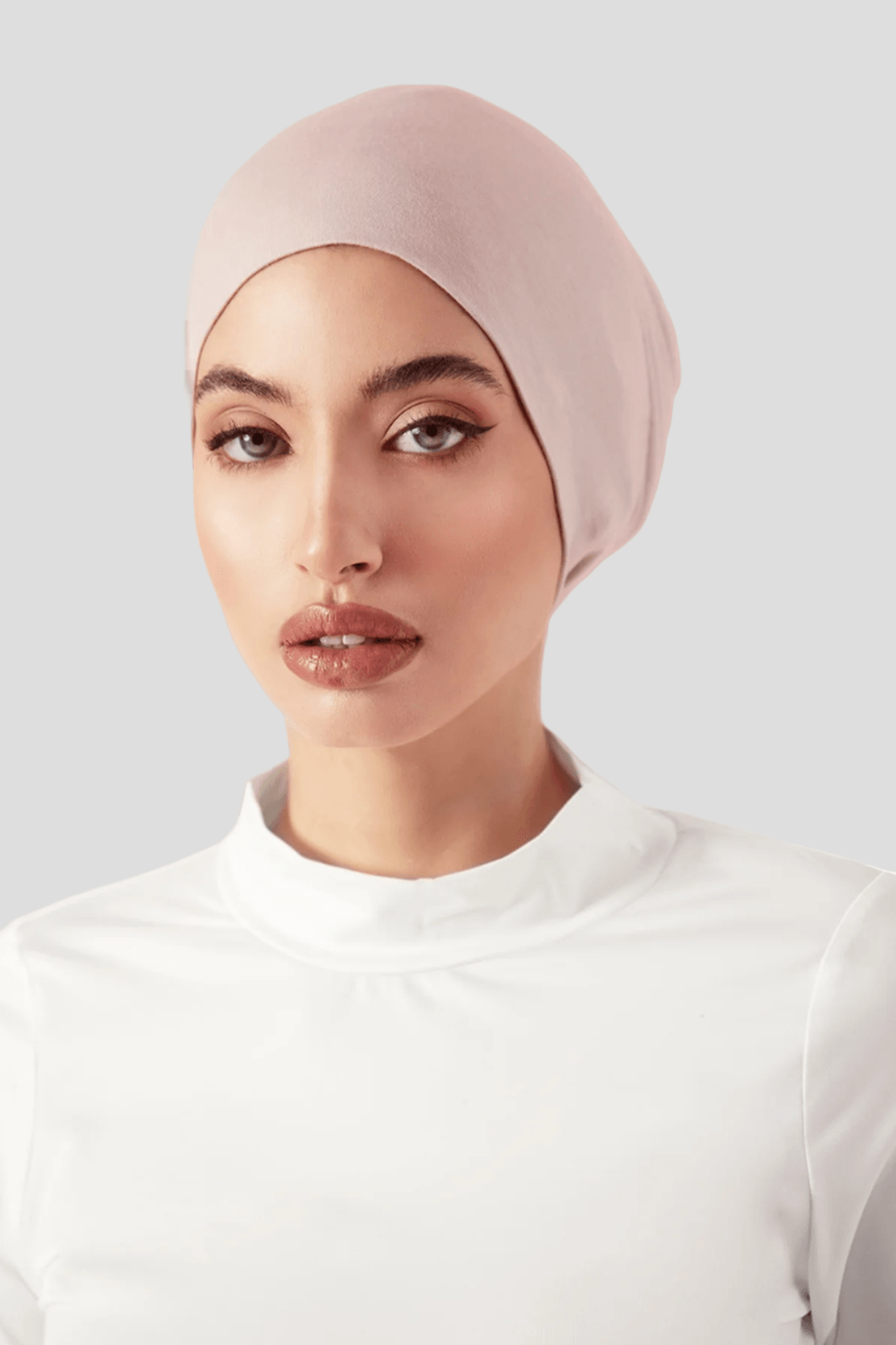 Aria Mesh Tie Back Undercap- Muslin