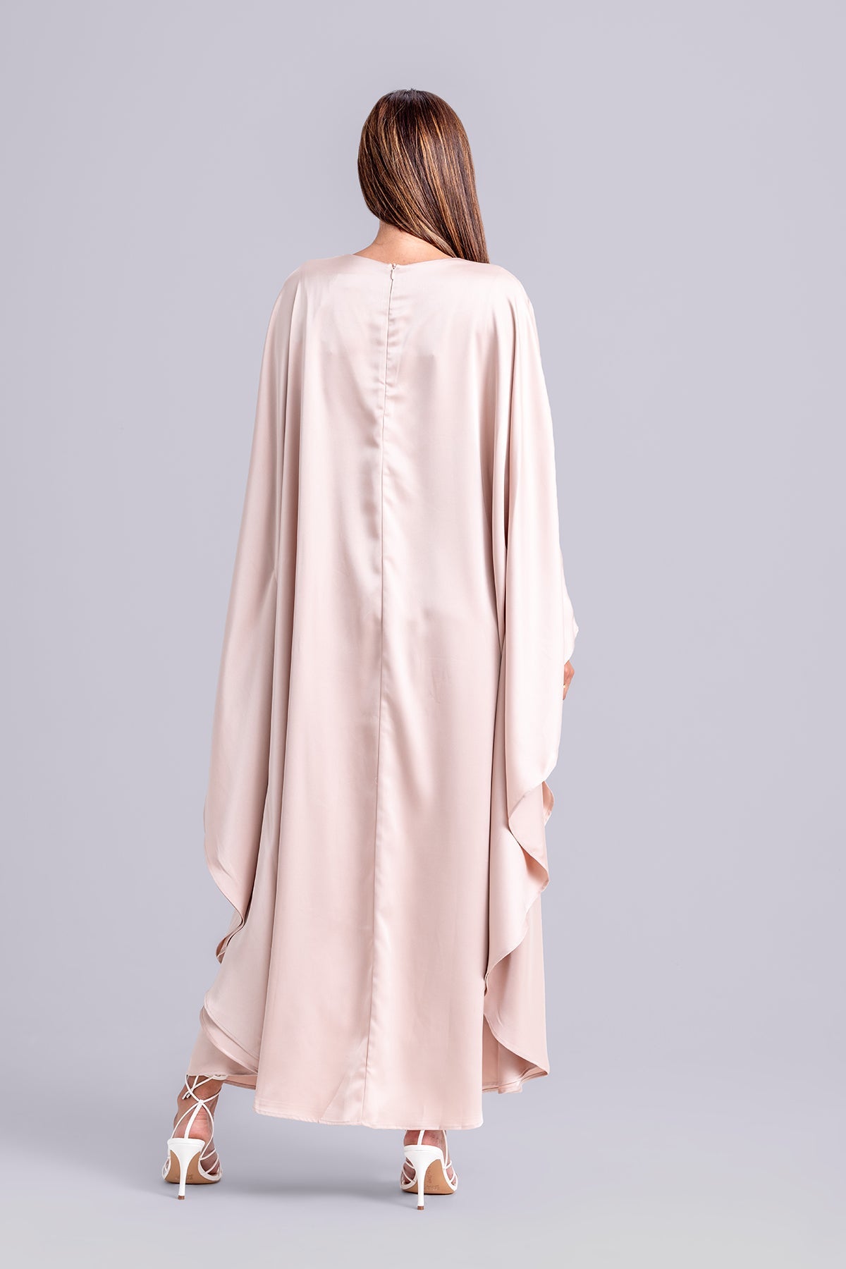 Nadine Abaya Kaftan- Rosewater