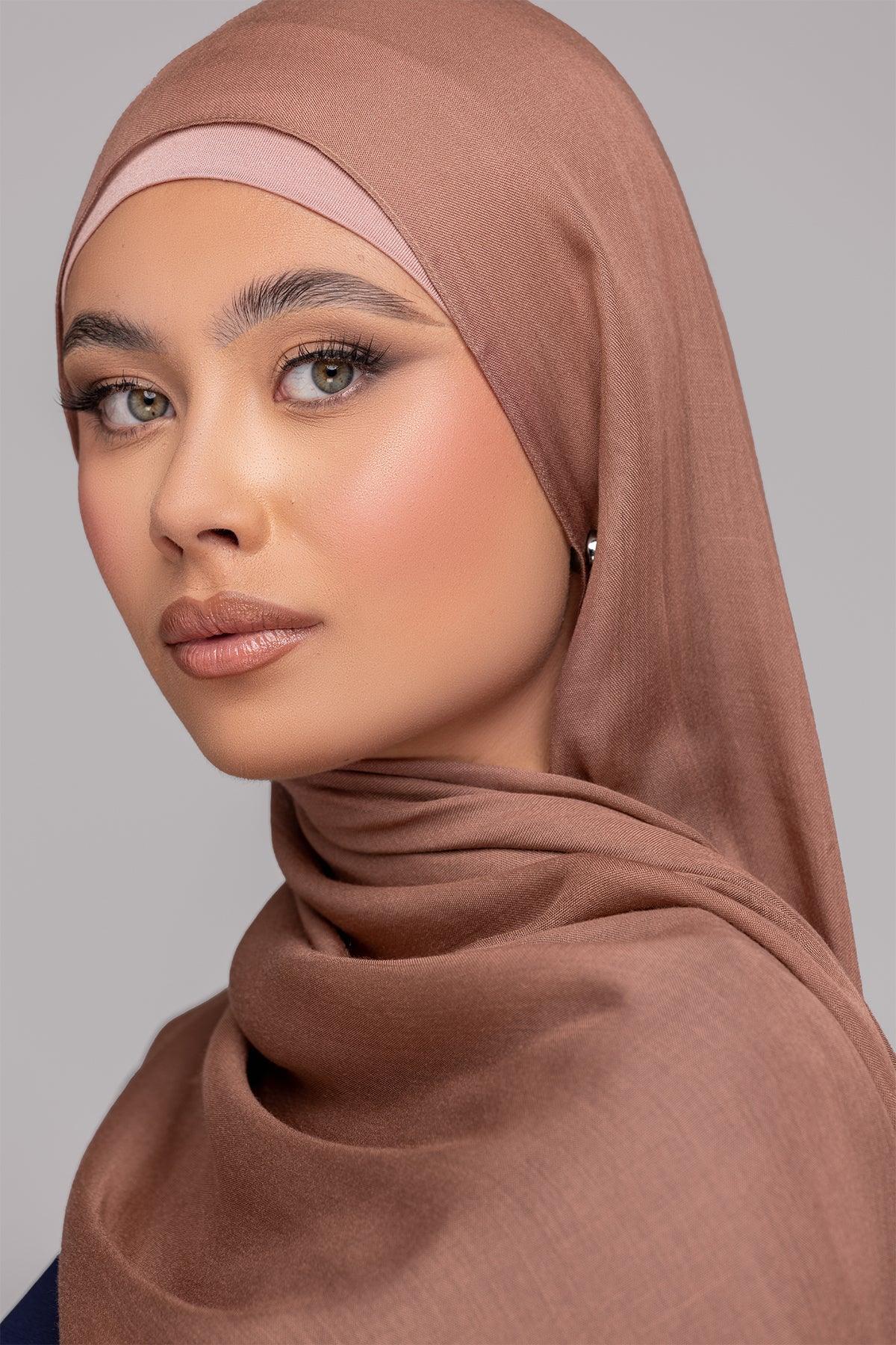 Modal Matching Hijab Set- Hibiscus