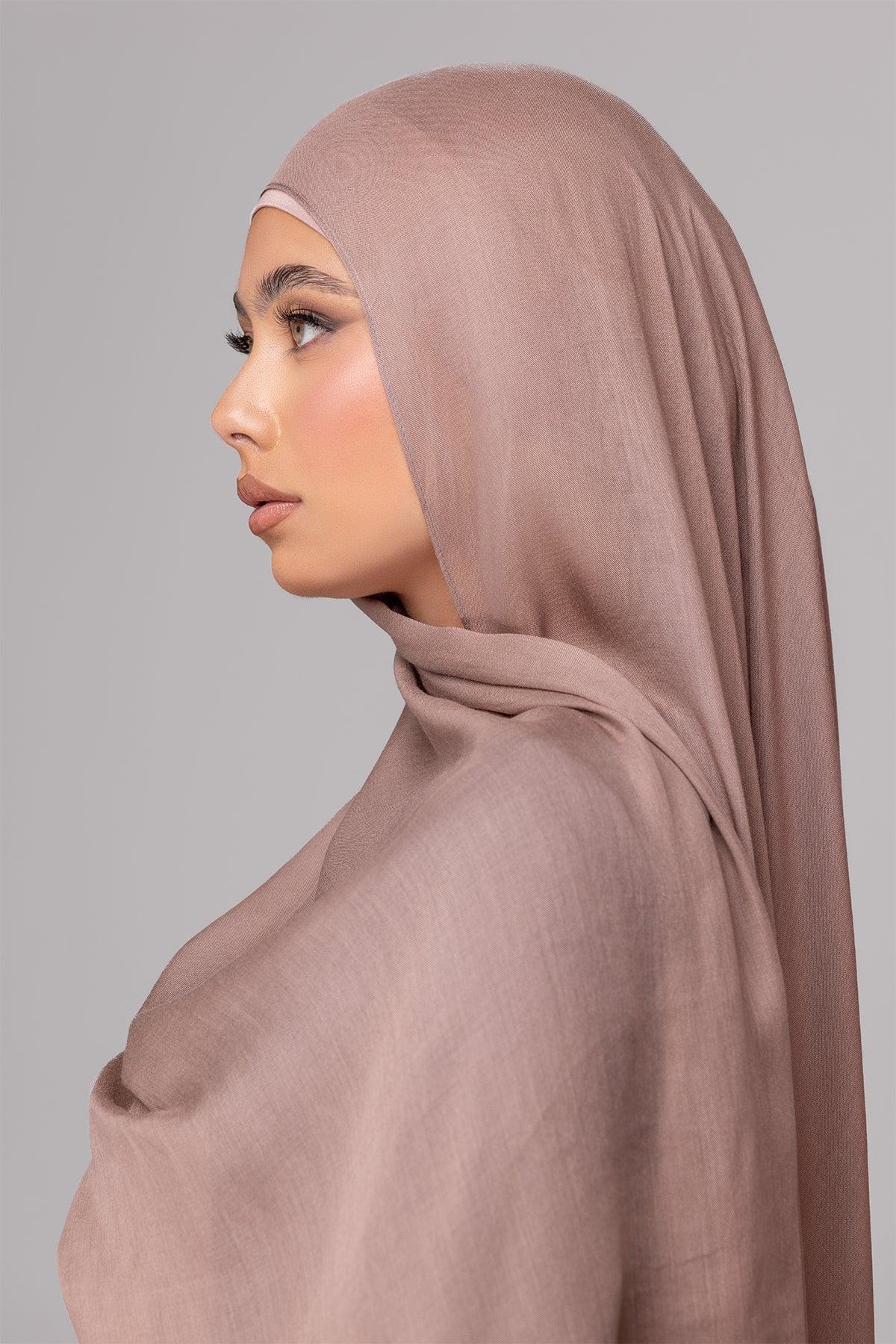 Modal Matching Hijab Set- Blooming Dahlia