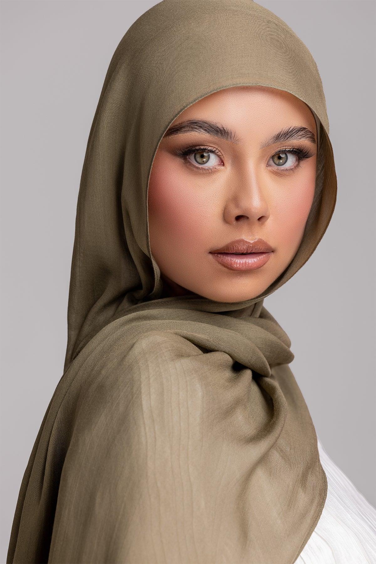 Modal Matching Hijab Set- Cactus