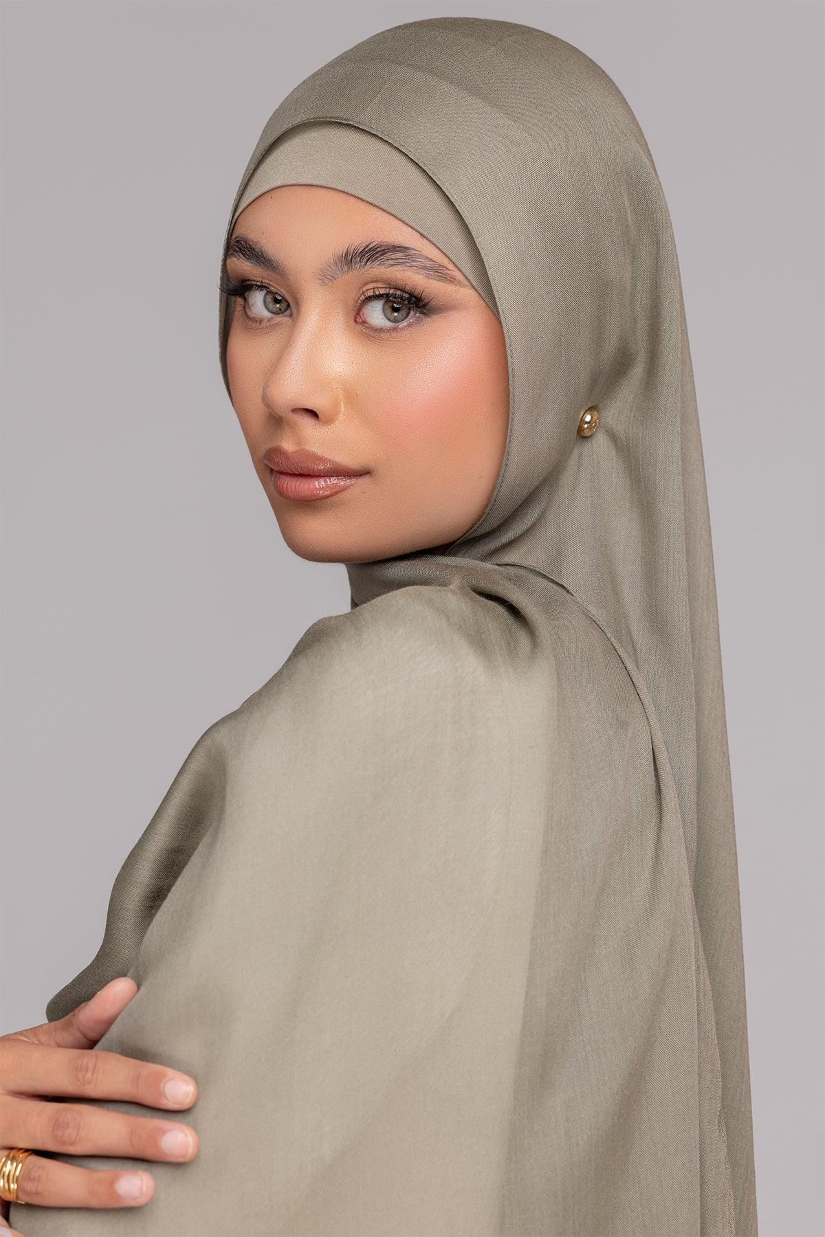 Modal Matching Hijab Set- Eucalyptus