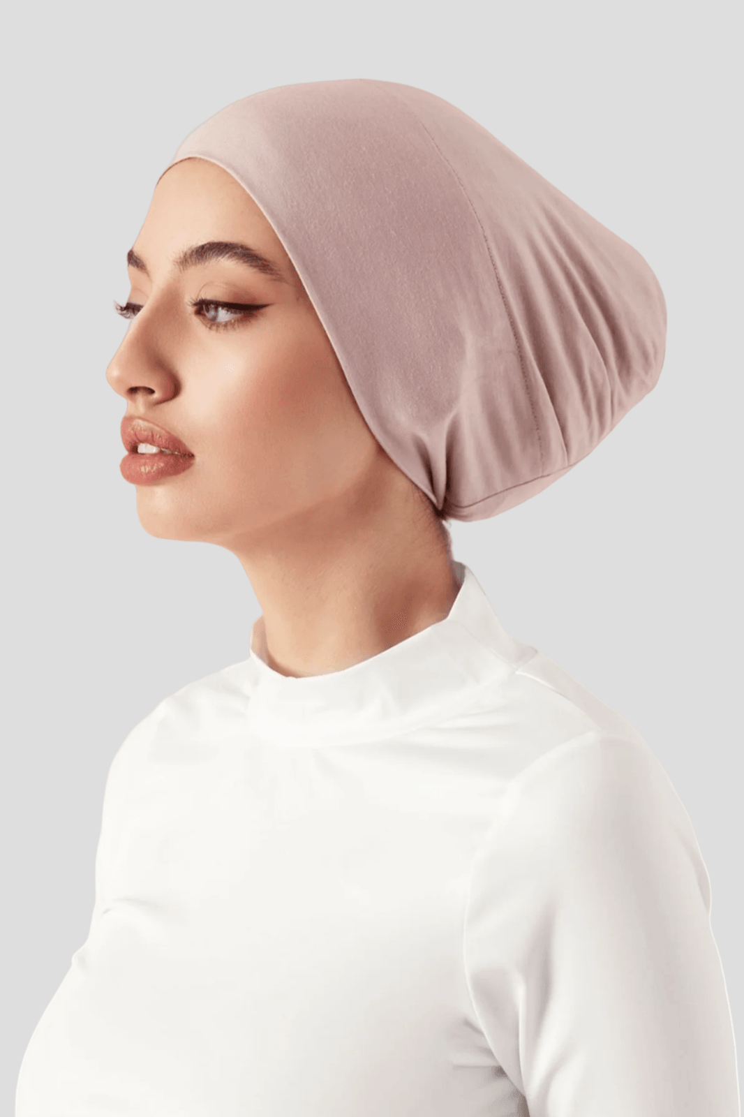 Aria Mesh Tie Back Undercap- Muslin