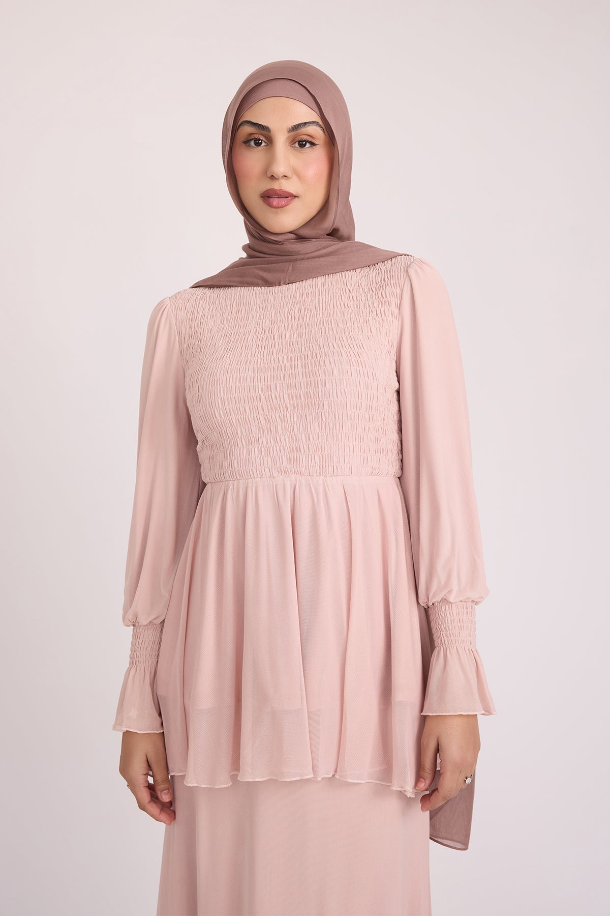 Krina Top and Skirt - Rose