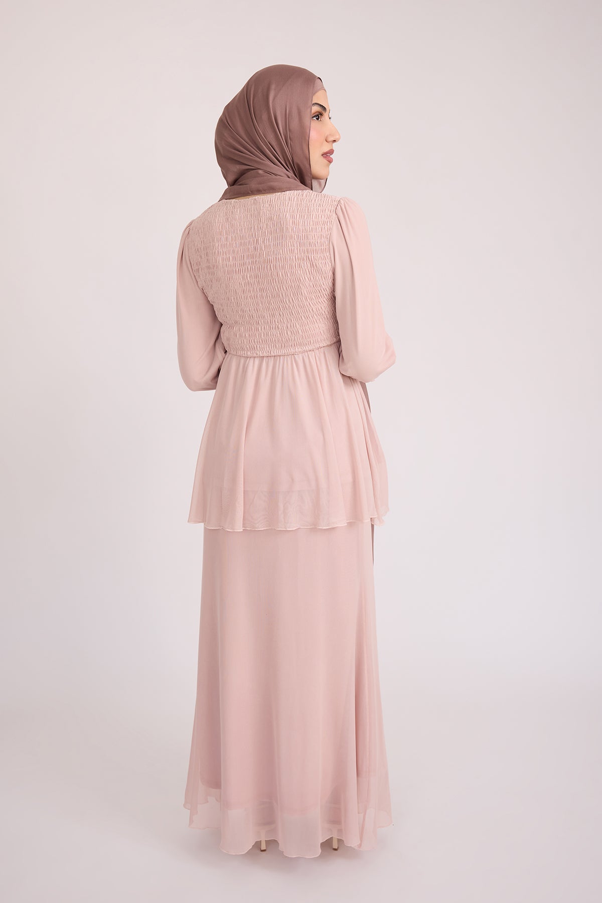 Krina Top and Skirt - Rose