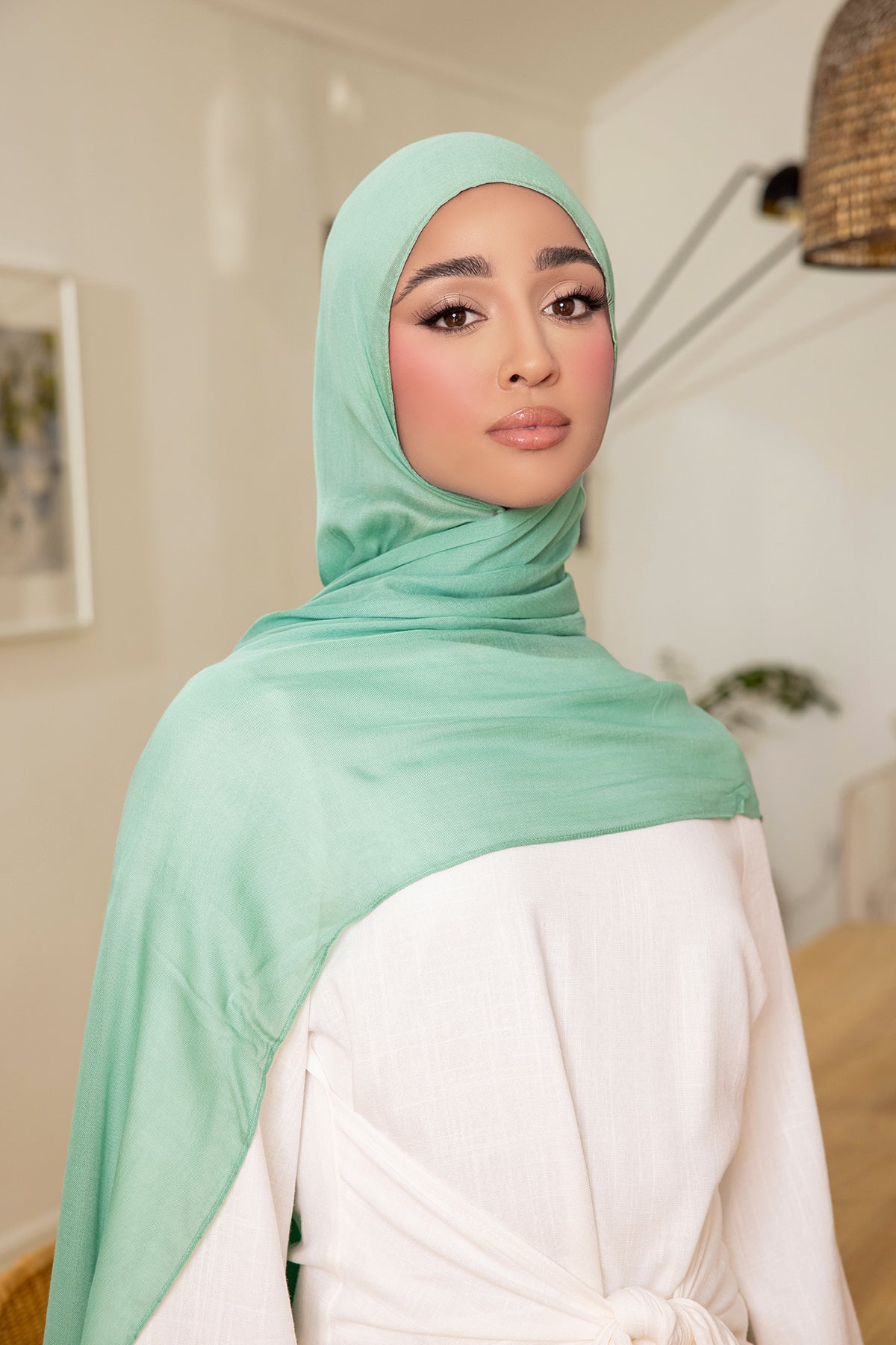 Essential Modal Hijab - Evergreen