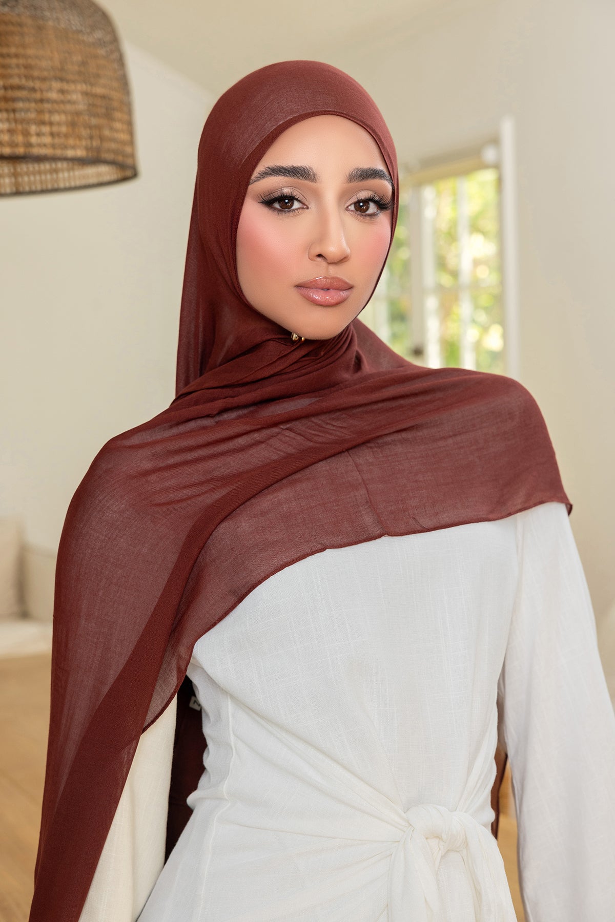 Essential Modal Hijab - Spiced Apple