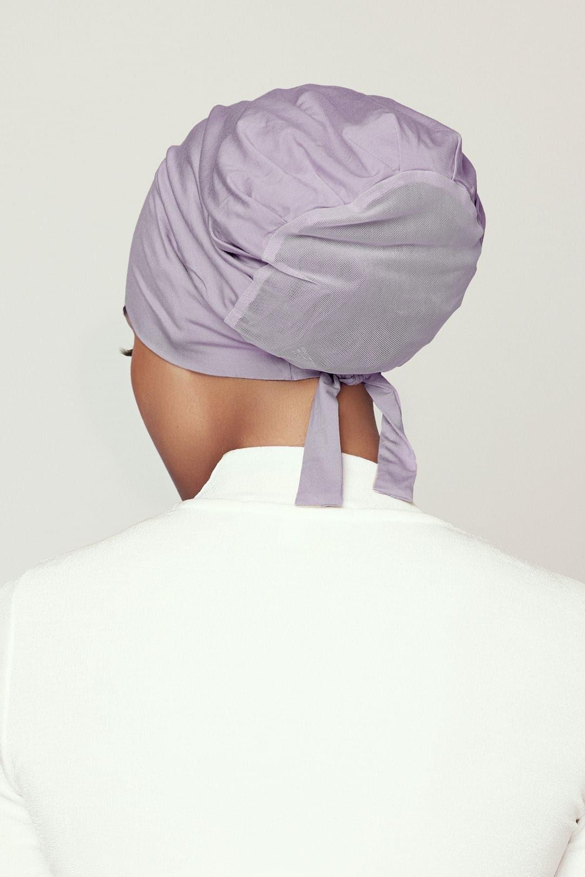 Aria Mesh Tie Back Undercap- Earth - Zahraa The Label