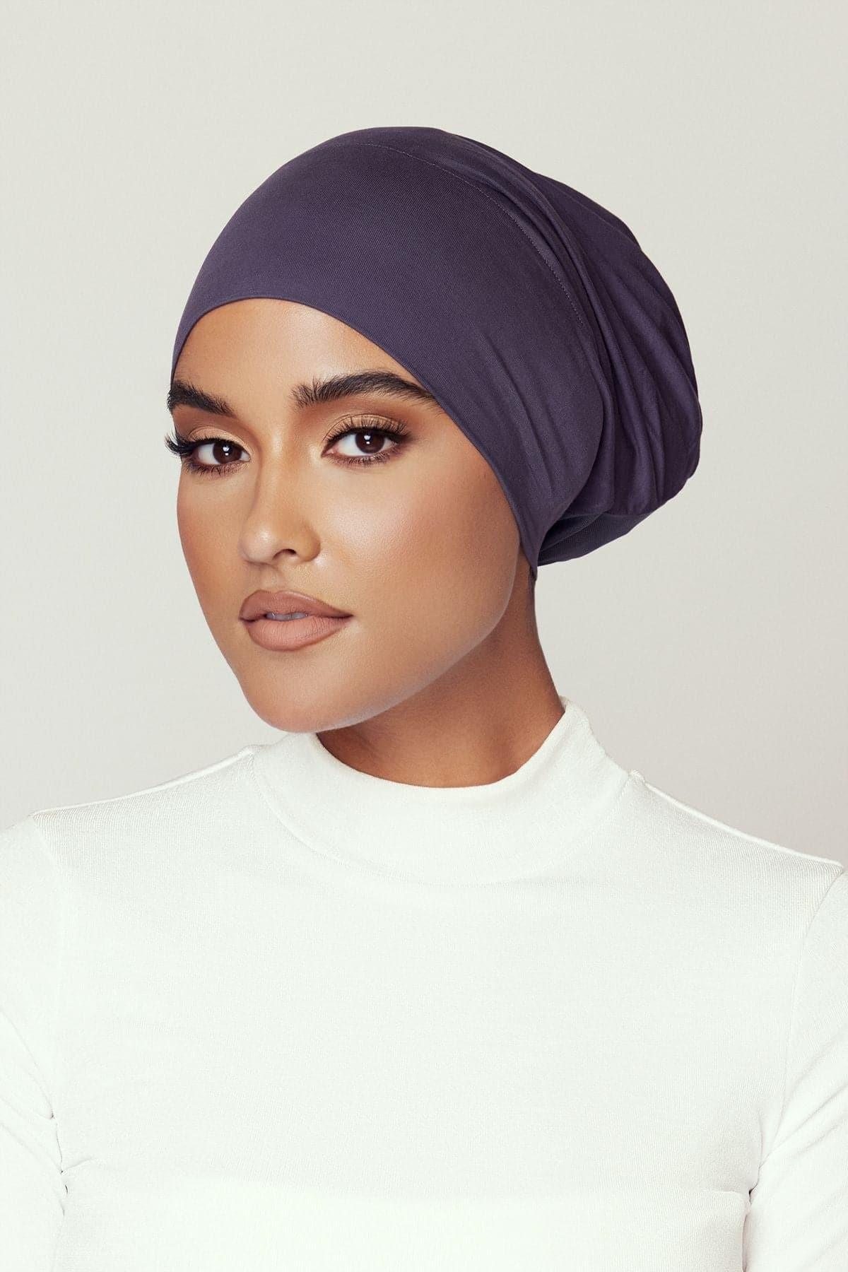 Aria Mesh Tie Back Undercap- Umber - Zahraa The Label