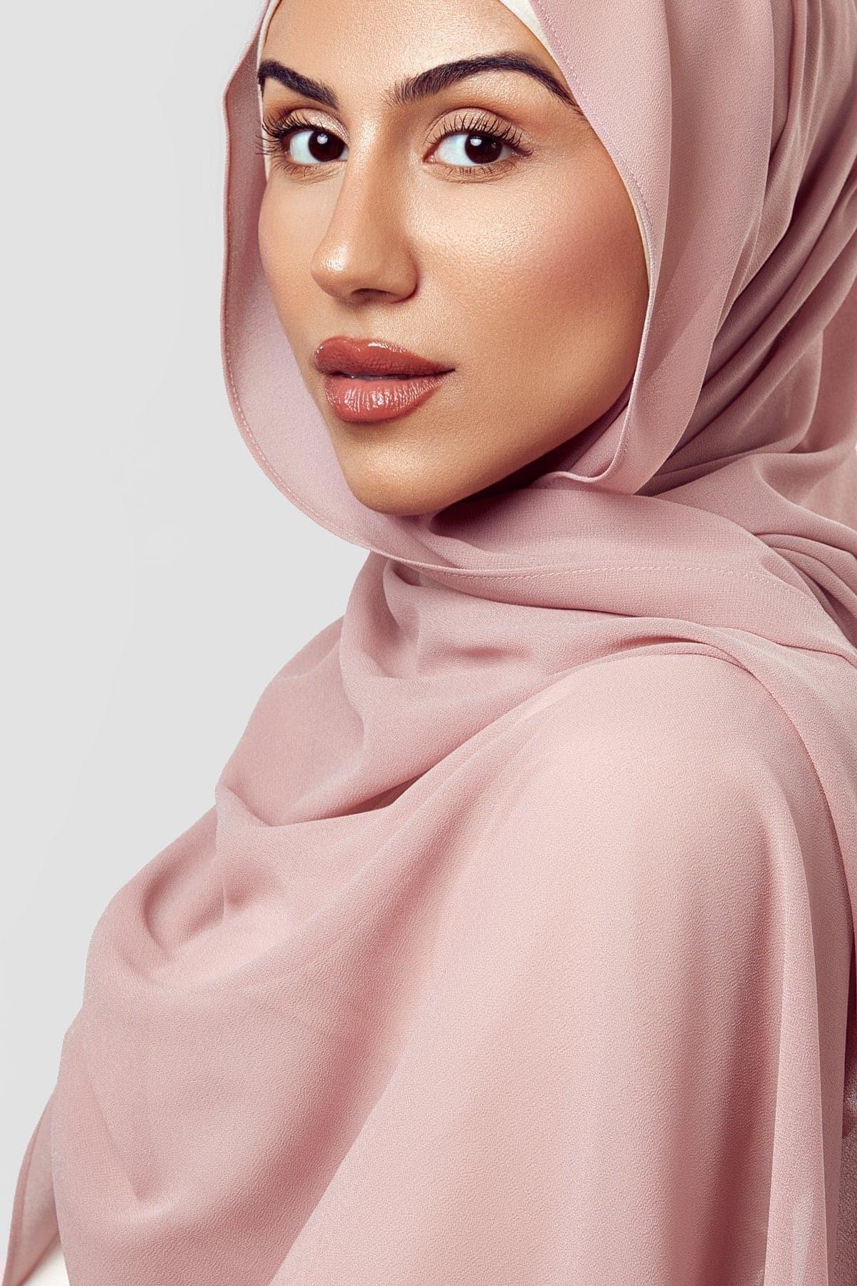 Basic Luxe Chiffon Hijab- Jamila - Zahraa The Label