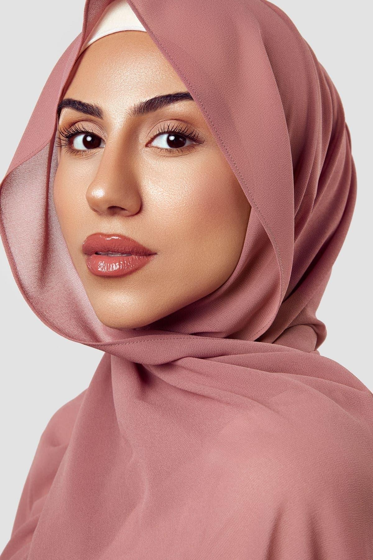 Basic Luxe Chiffon Hijab - Malak - Zahraa The Label