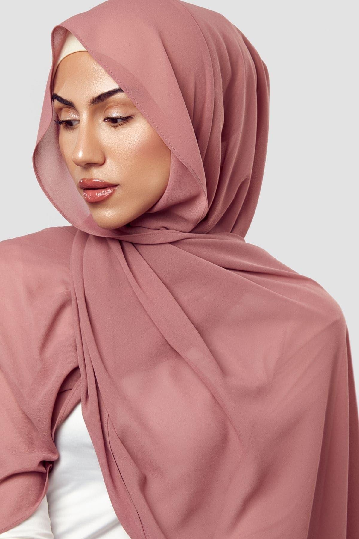 Basic Luxe Chiffon Hijab - Malak - Zahraa The Label