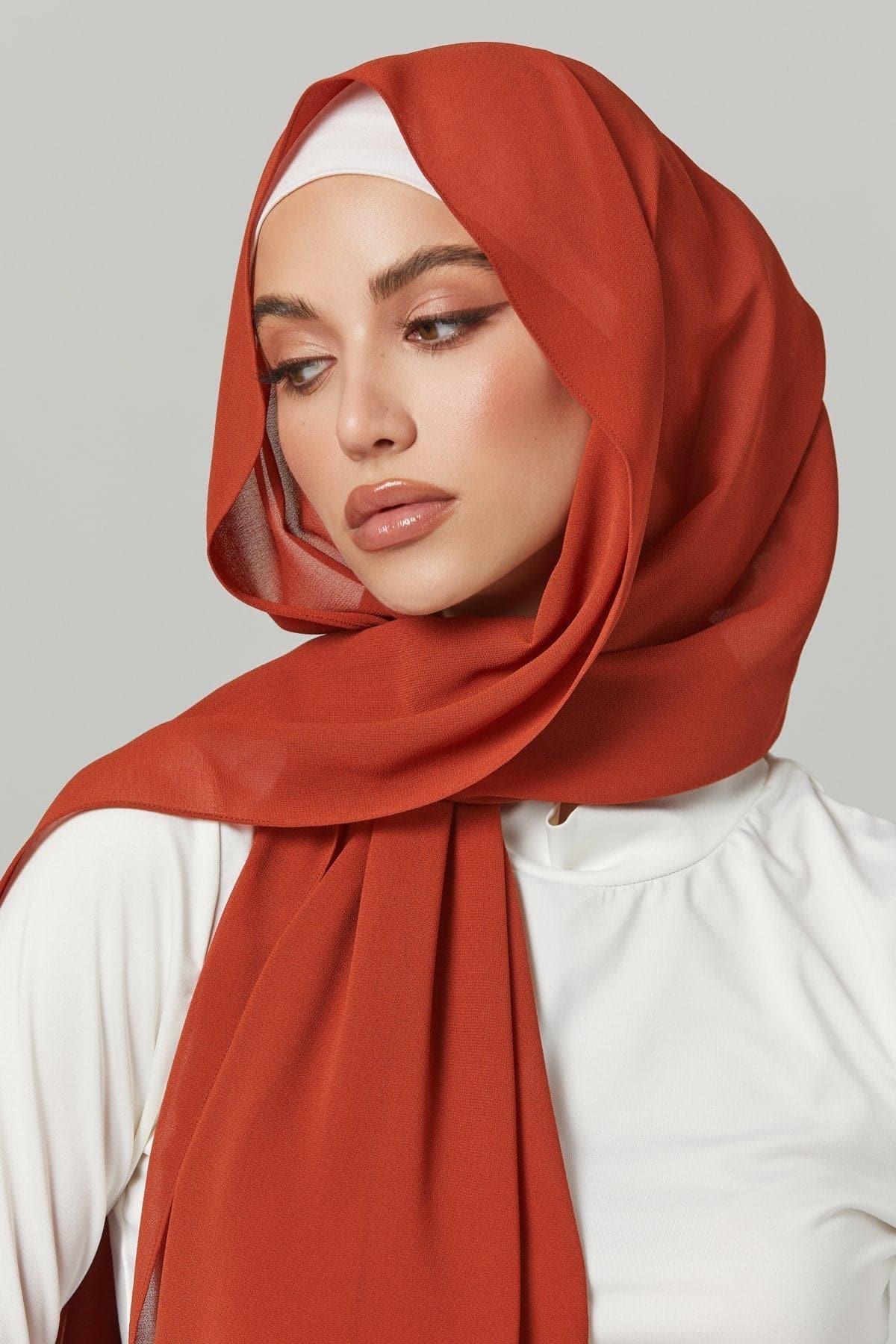 Basic Luxe Chiffon Hijab- Narjis - Zahraa The Label