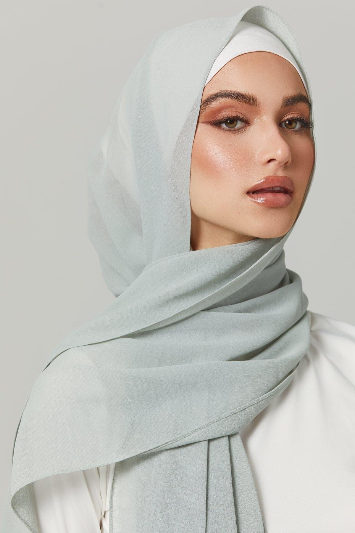 Basic Luxe Chiffon Hijab- Reyna - Zahraa The Label