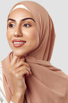 Basic Luxe Chiffon Hijab- Sabeen - Zahraa The Label