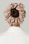 Chiffon Hijab Scrunchie- Nude - Zahraa The Label