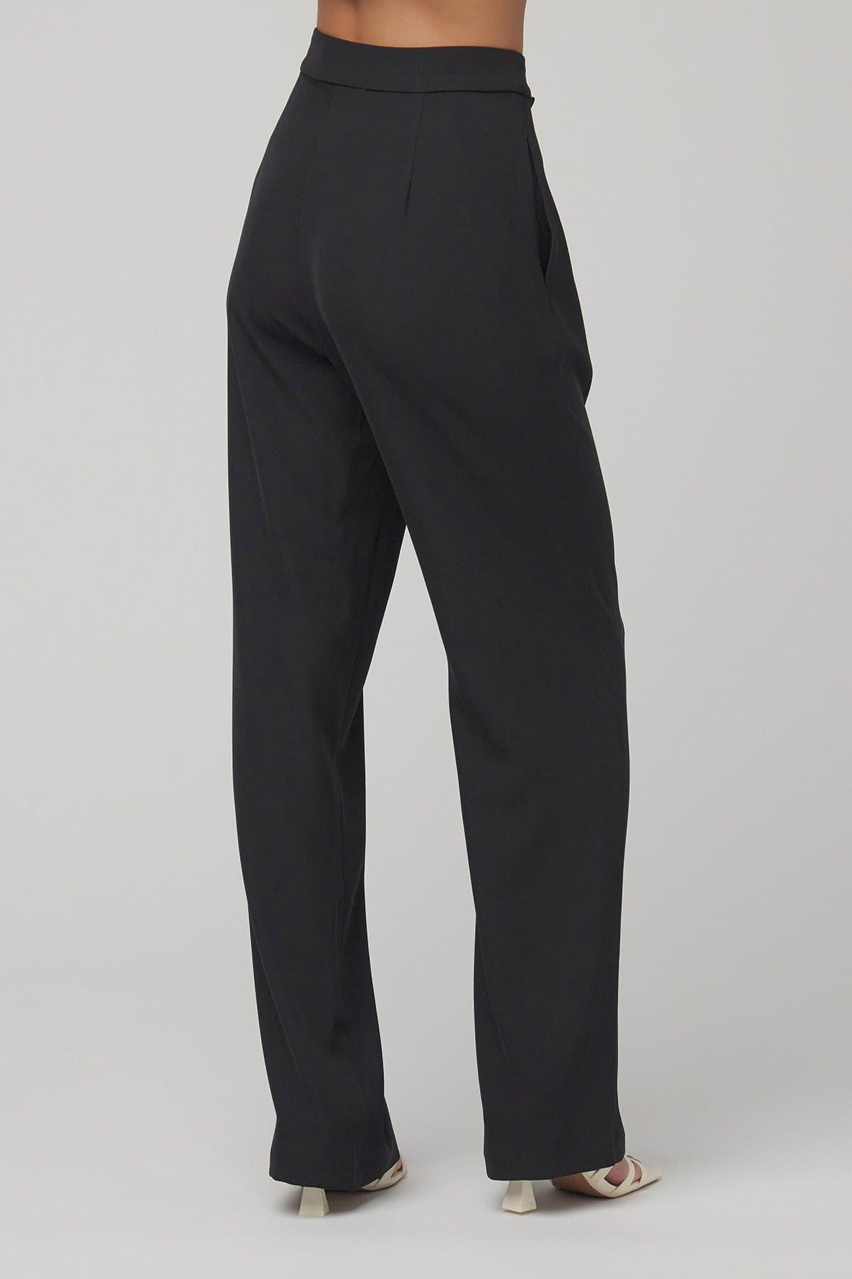 Lana Everyday Pant - Black - Zahraa The Label