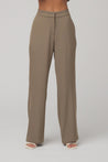 Lana Everyday Pant - Olive - Zahraa The Label