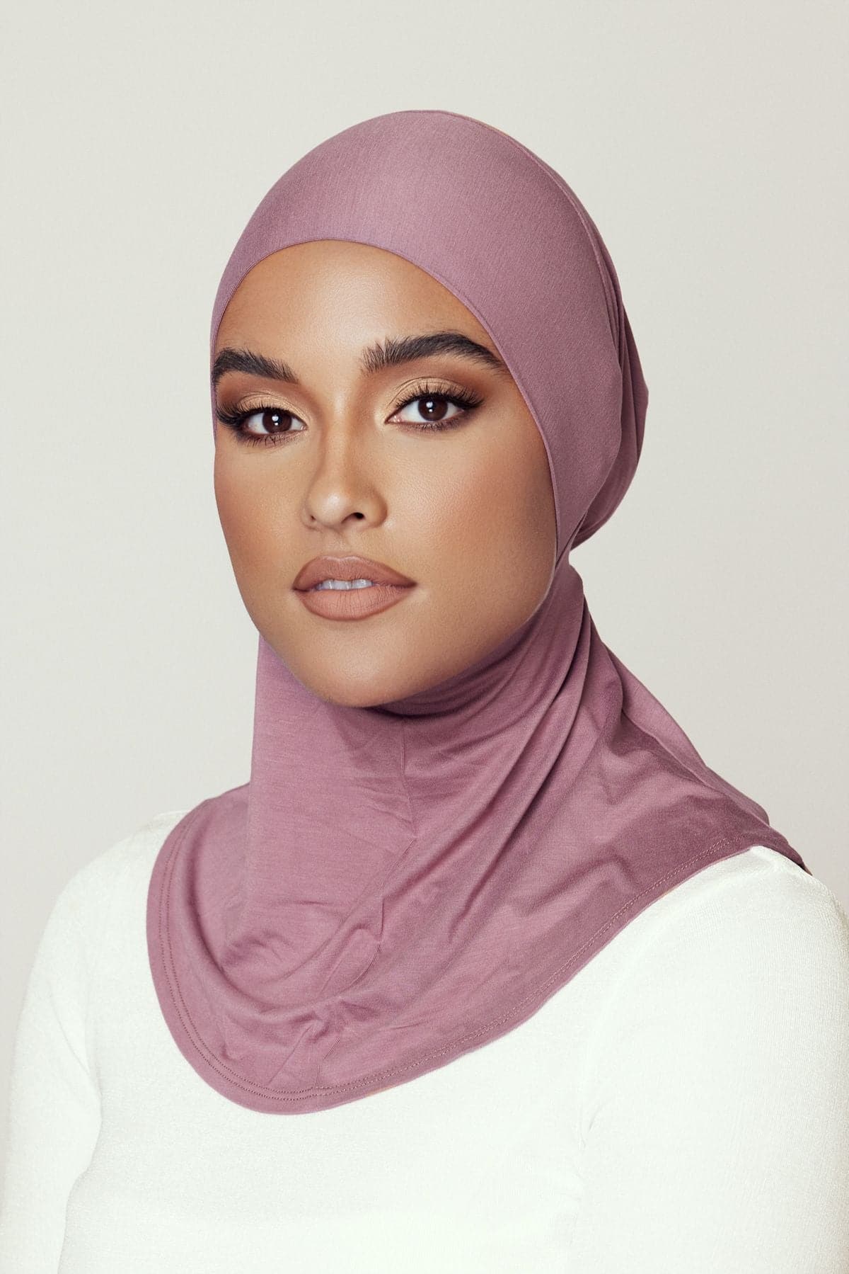 Lila Neck Cover Hijab-Cupcake - Zahraa The Label