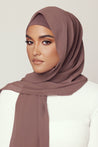 Matching Hijab & Undercap Bundle - Mocha - Zahraa The Label