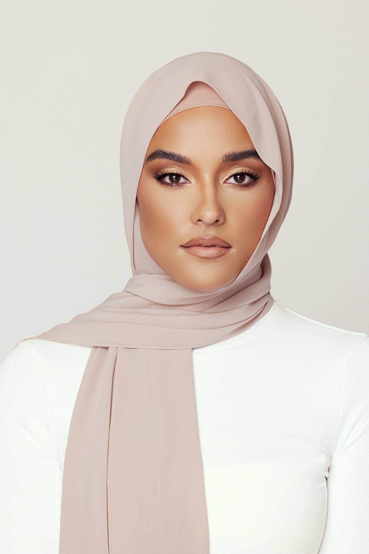 Matching Hijab & Undercap Bundle - Modest Nude - Zahraa The Label