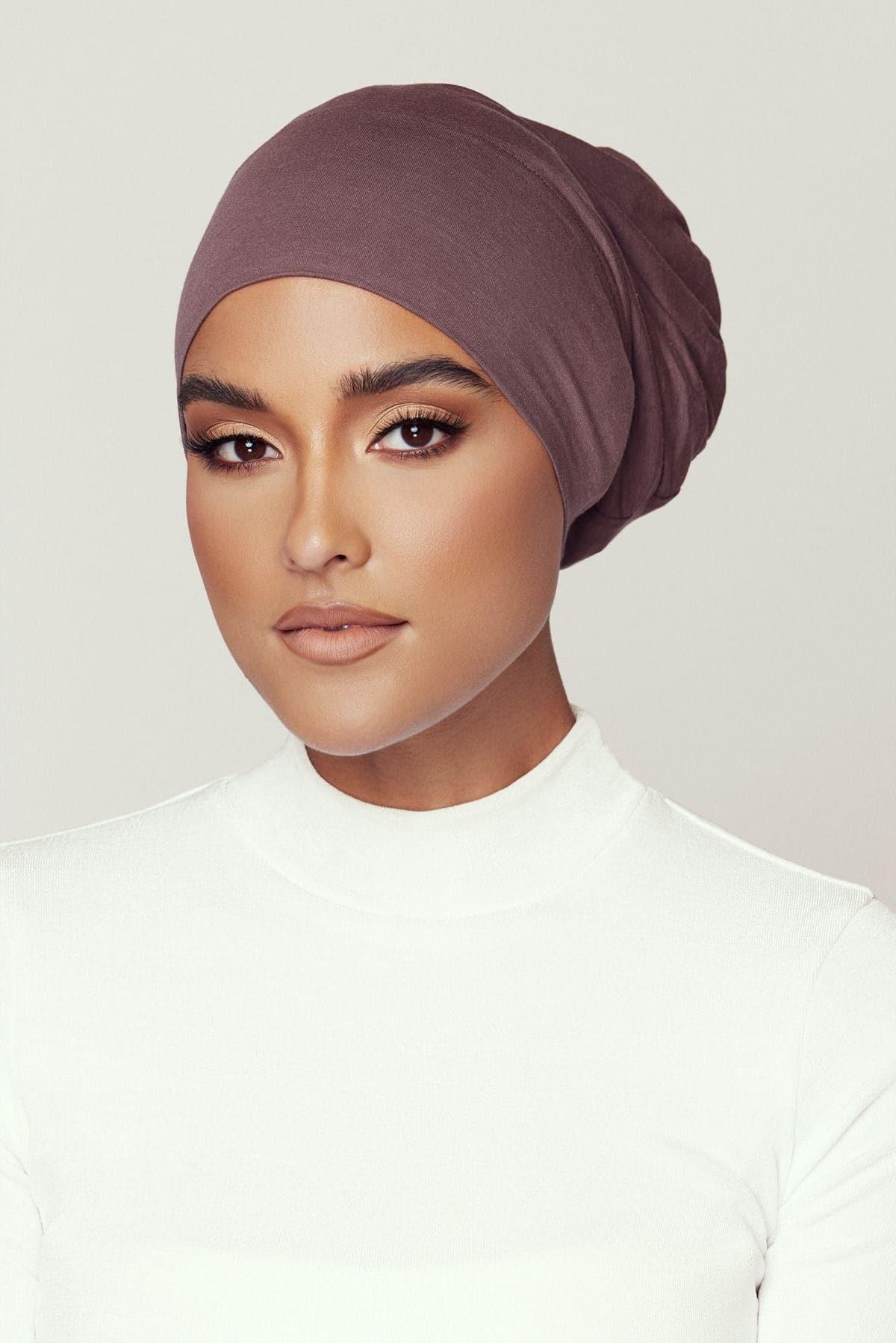 Noor Hijab Undercap- Mocha - Zahraa The Label