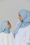 Youth Instant Jersey Hijab - Magical Ice - Zahraa The Label