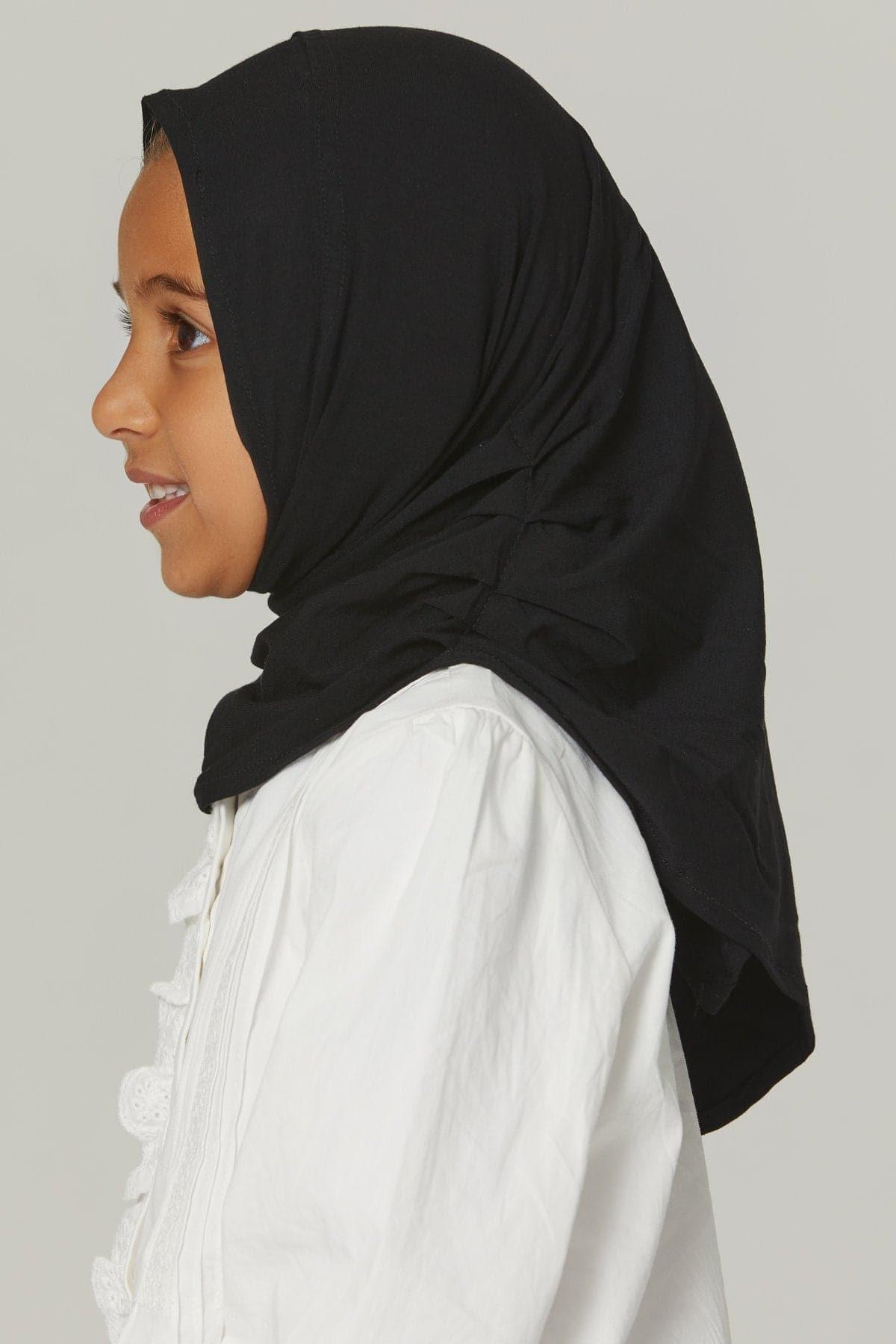 Youth Instant Jersey Hijab - Midnight Star - Zahraa The Label