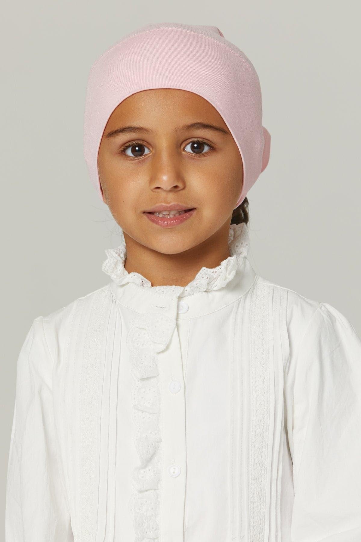 Youth Two Piece Jersey Hijab- Pinky Promise - Zahraa The Label