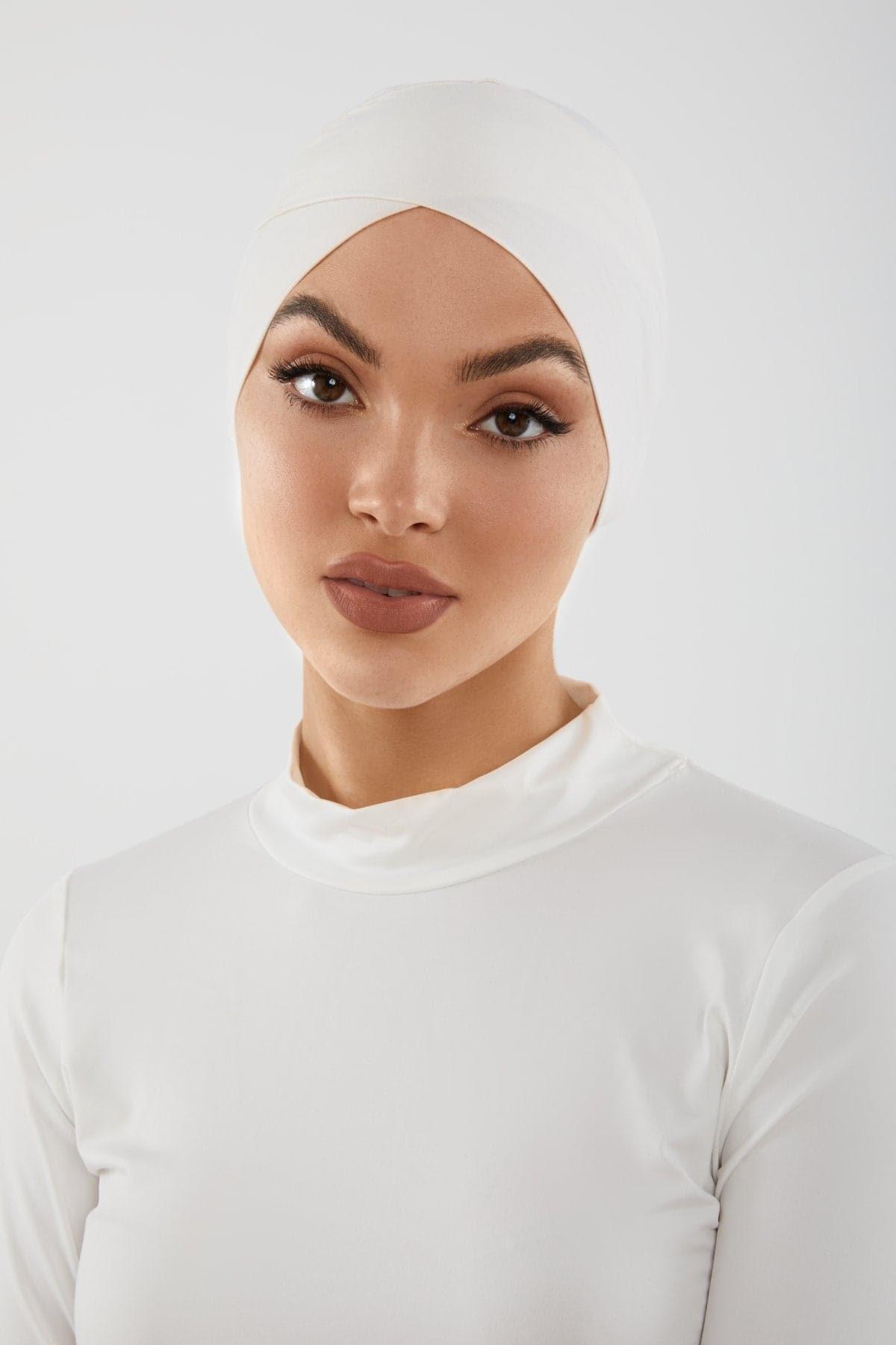 Zena Criss-Cross Undercap- Gardenia - Zahraa The Label